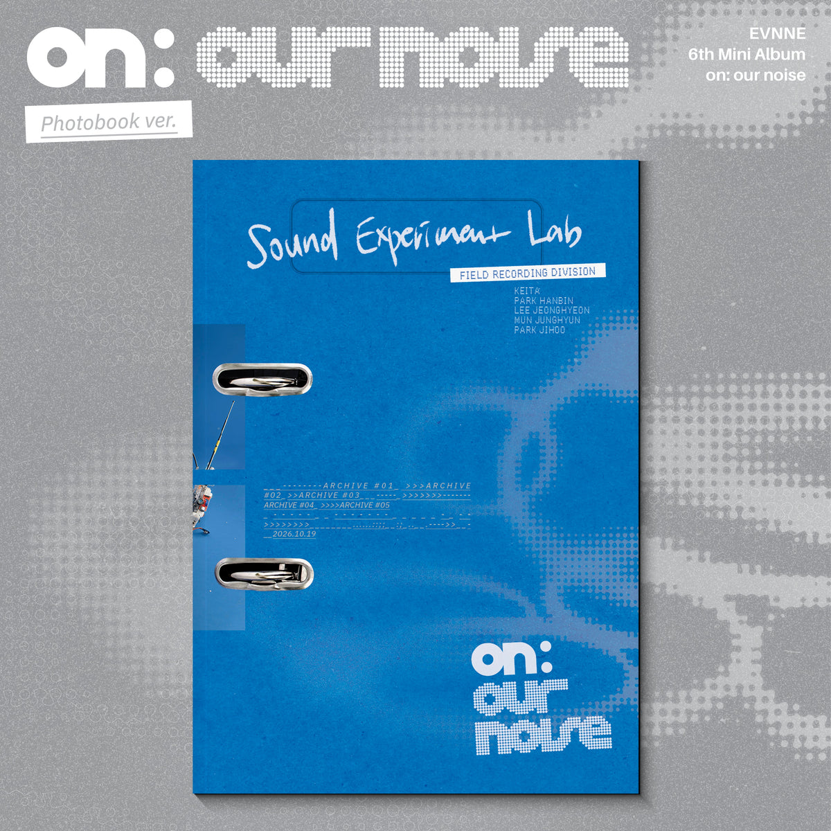 [PRE-ORDER] EVNNE - 6th Mini Album on: our noise EVNNE  DKshop