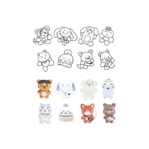 [PRE-ORDER] ATEEZ - [POP-UP '8ROOM'] IRON-ON CUSTOM STICKER (S-CHARACTER) ATEEZ  DKshop