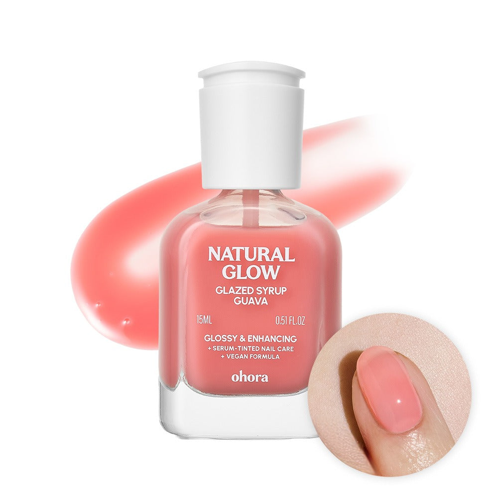 ohora Glazed Syrup Nail Hardener 8 colors ohora  DKshop