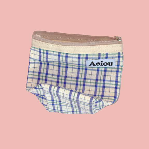 Aeiou Basic Pouch (M size) Afternoon Rain Check Aeiou  DKshop