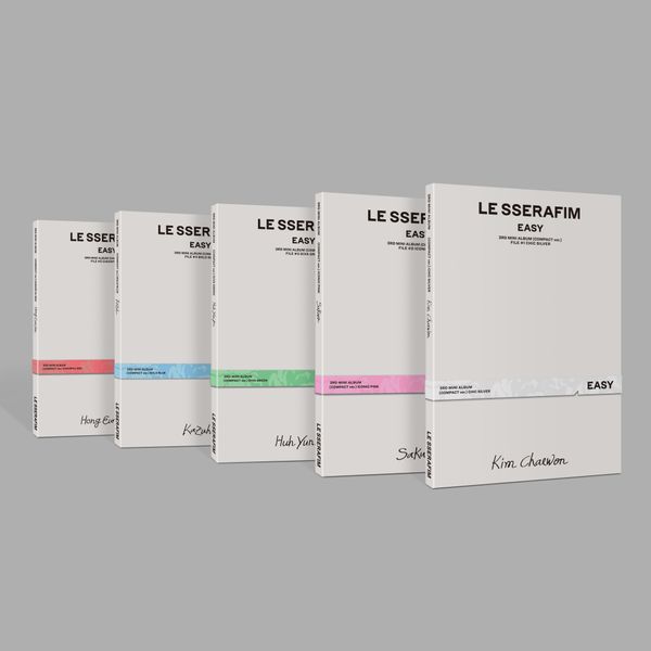 LE SSERAFIM - 3rd Mini Album EASY (COMPACT Ver.) (Random Ver.) | DKshop