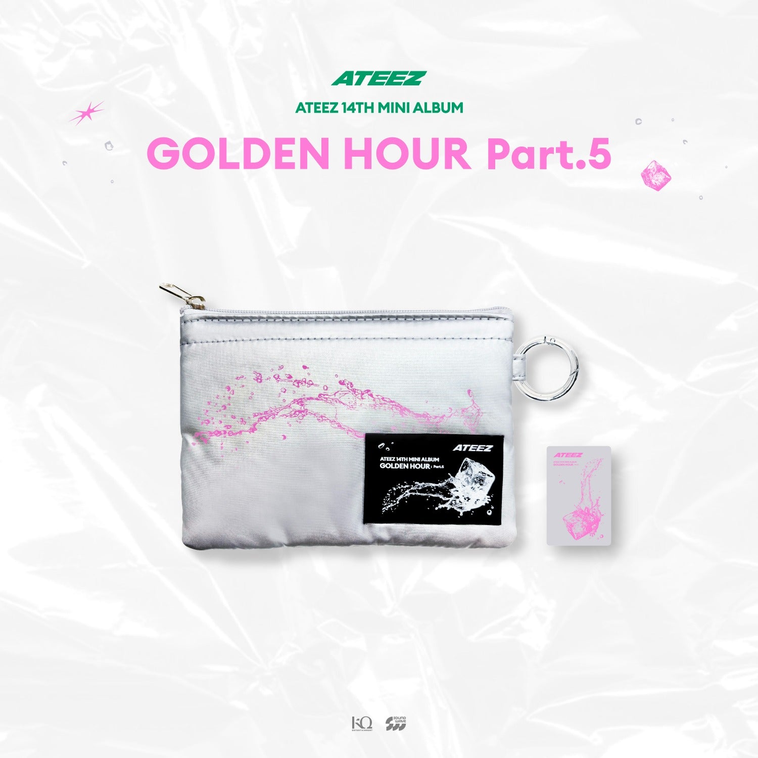 [PRE-ORDER] ATEEZ - POP-UP STORE [GOLDEN HOUR : Part.5] MD (MINI POUCH) ATEEZ  DKshop