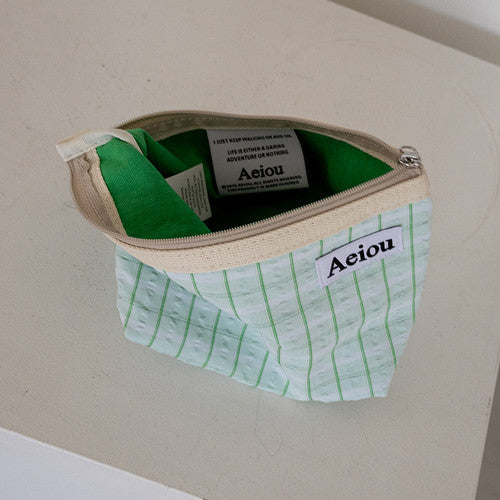 Aeiou Basic Pouch (L size) Early Summer Applemint Aeiou  DKshop