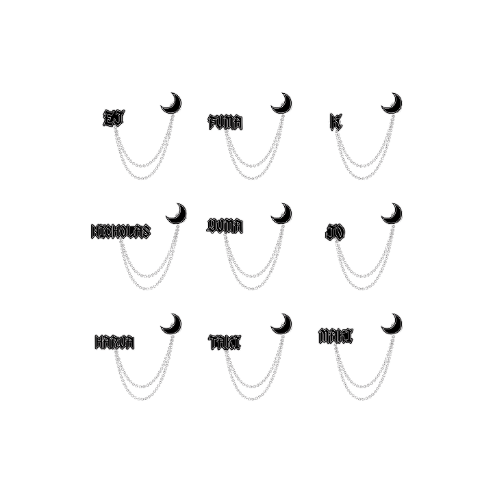 &TEAM - [We on Fire] CHAIN PINS &TEAM  DKshop