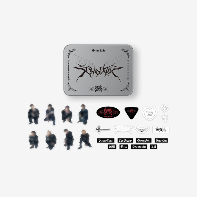 [dominATE SEOUL] Stray Kids TIN CASE REUSABLE STICKER PACK | DKshop