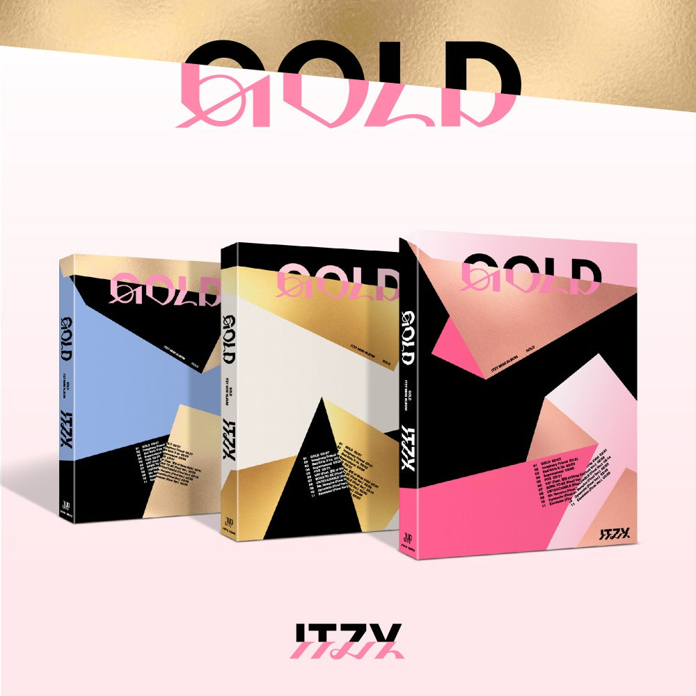 [Deals] ITZY - 9th Mini Album GOLD (STANDARD Ver.) (Random Ver.) ITZY  DKshop