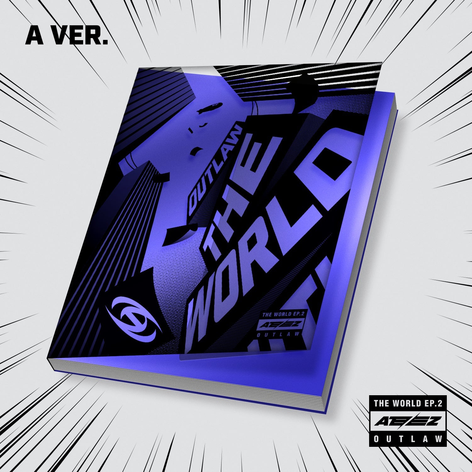 ATEEZ - 9th Mini Album THE WORLD EP.2 OUTLAW | DKshop