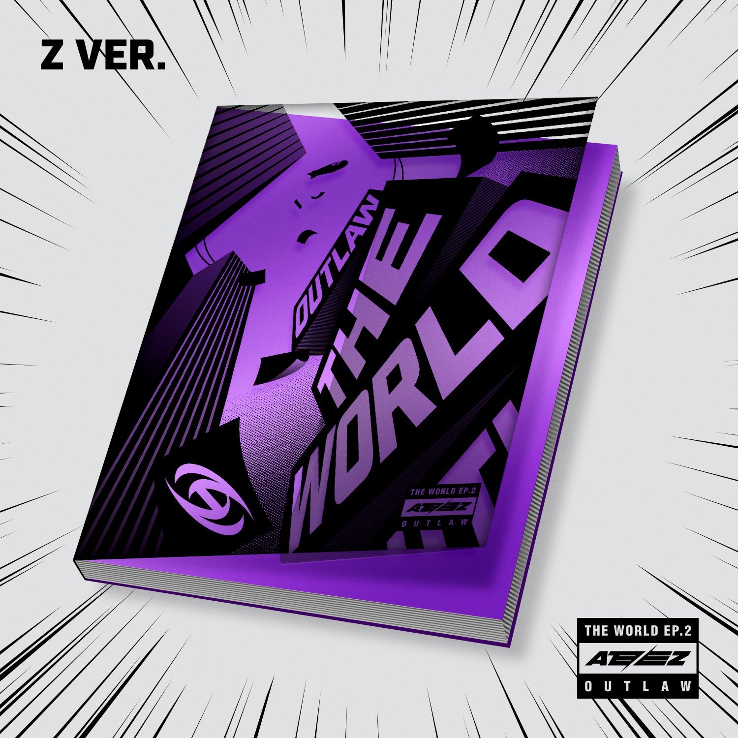 ATEEZ - 9th MINI ALBUM THE WORLD EP.2 OUTLAW