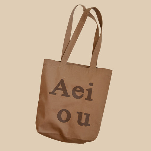 Aeiou Logo Bag (Cotton 100%) Boni Bam Aeiou  DKshop