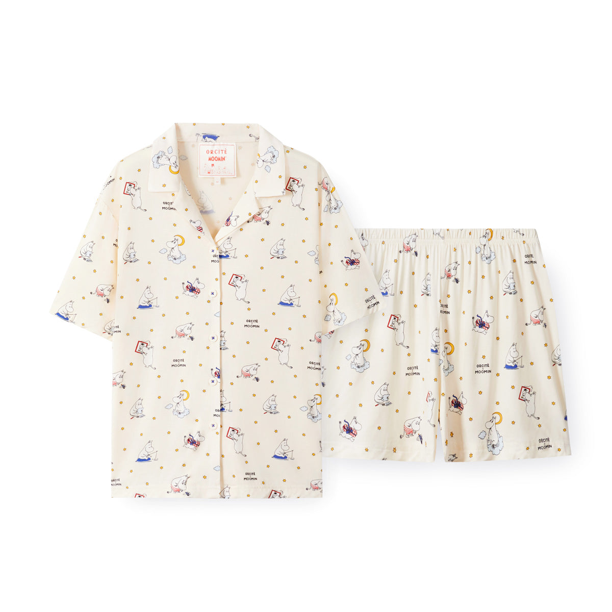 ORSITÉ F016 MOOMIN Daily Short Sleeve Set ORSITÉ  DKshop