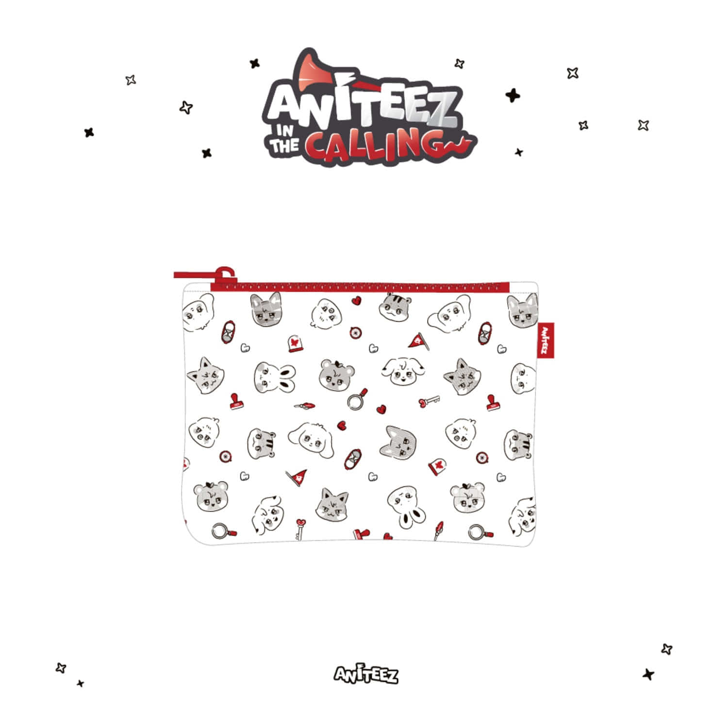 [PRE-ORDER] ATEEZ - [ANITEEZ IN THE CALLING] CALLING POUCH ATEEZ  DKshop