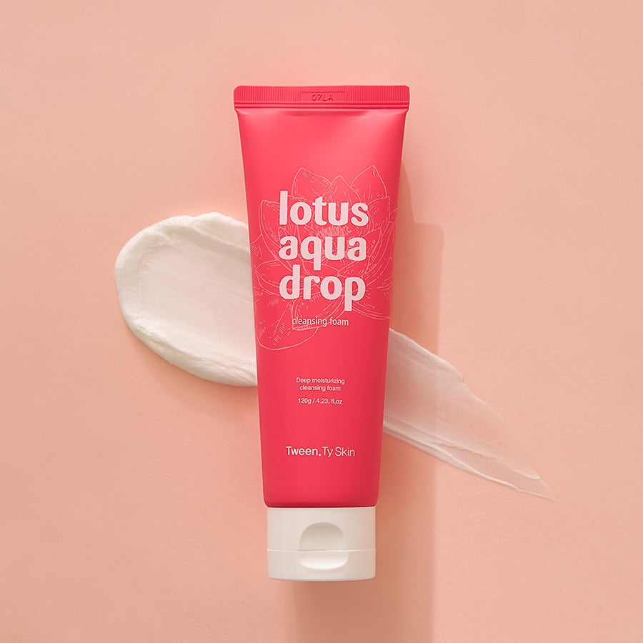 Tween.Ty Skin Lotus Aqua Drop Cleansing Foam 120g | DKshop