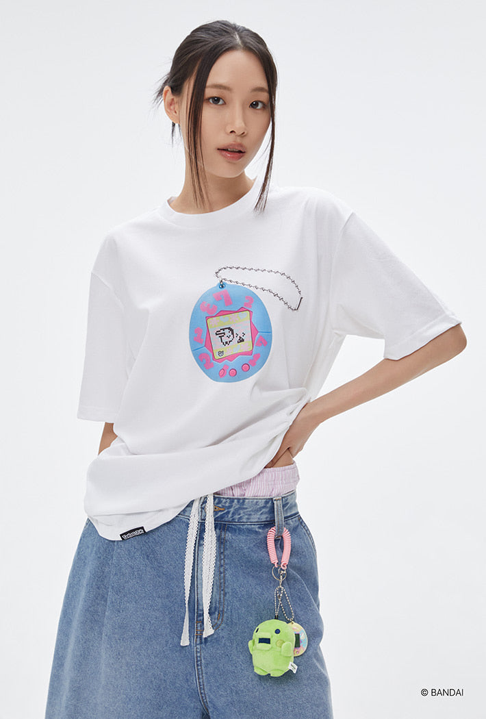 [SPAO X Tamagotchi] SHORT SLEEVE T-SHIRT SPAO  DKshop