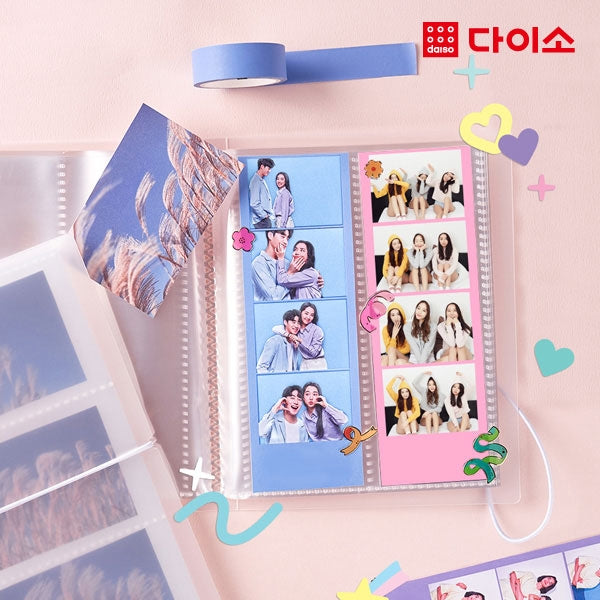 DAISO 4CUT PHOTO ALBUM (20 Sheets / 80 Pockets) | DKshop