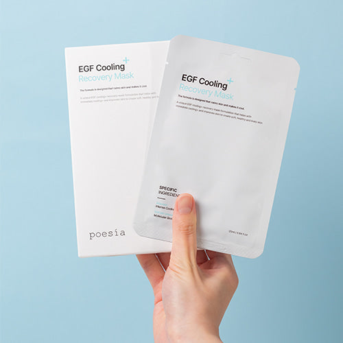 poesia EGF COOLING+ RECOVERY MASK 25ml*5EA poesia  DKshop