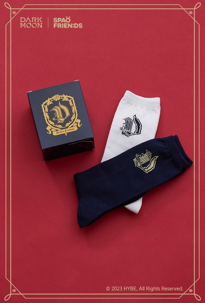 [DARK MOON] SPAO BASIC SOCKS (2 PACK) | DKshop