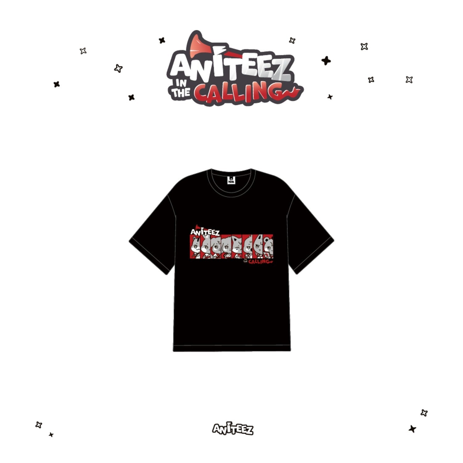 [PRE-ORDER] ATEEZ - [ANITEEZ IN THE CALLING] T-SHIRTS ATEEZ  DKshop