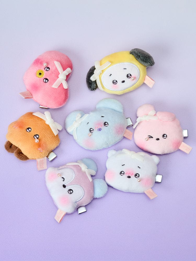 BT21 RIBBONED U PLUSH HAIRPIN (RANDOM) BT21  DKshop