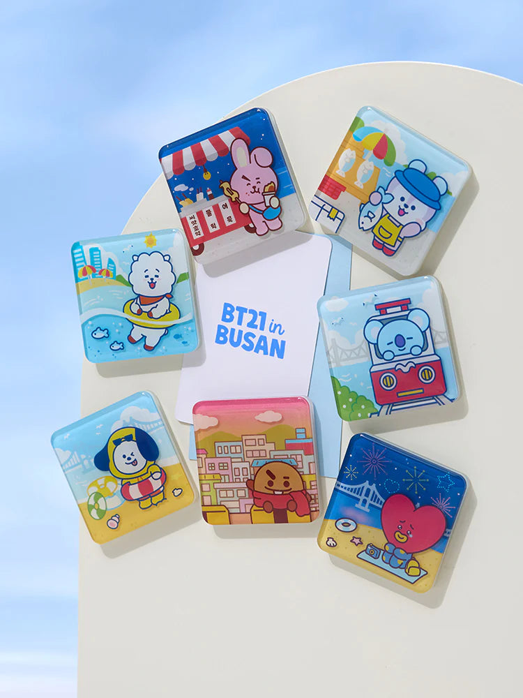 BT21 MAGNET BUSAN BT21  DKshop