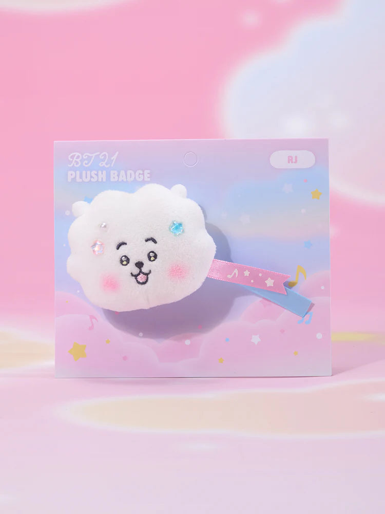 BT21 BEYOND THE JOURNEY PLUSH BADGE BT21  DKshop