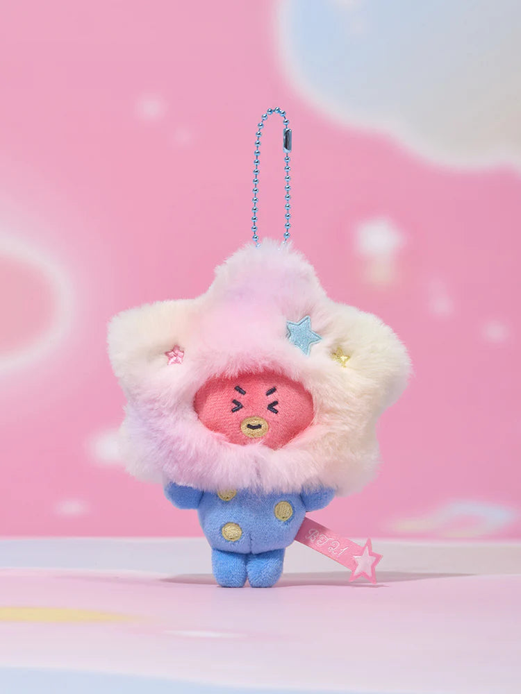 BT21 BEYOND THE JOURNEY PLUSH KEYRING BT21  DKshop