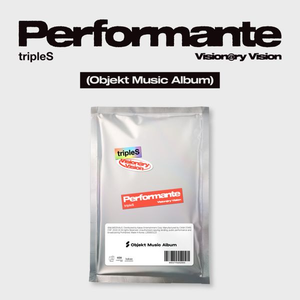 tripleS - 1st Full Album Visionary Vision <Performante> (Objekt Music Album)