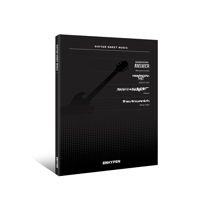 [PRE-ORDER] EHYPEN - Guitar Sheet Music : ENHYPEN (Package) ENHYPEN  DKshop