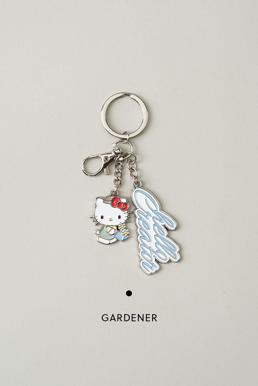 [POV X Hello Kitty] Metal Keyring 4 types POINT OF VIEW  DKshop