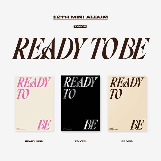 TWICE - 12th Mini Album READY TO BE (Random Ver.) | DKshop