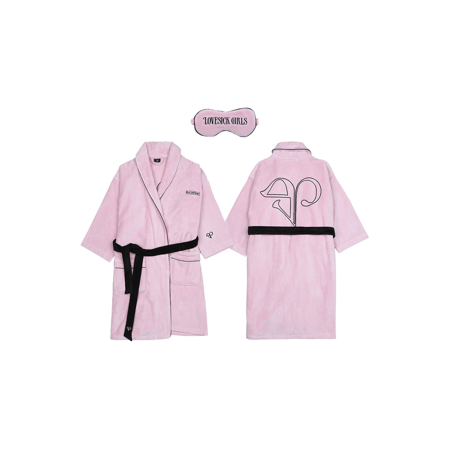 BLACKPINK - [THEALBUM] BLACKPINK ROBE & SLEEPING MASK SET BLACKPINK  DKshop