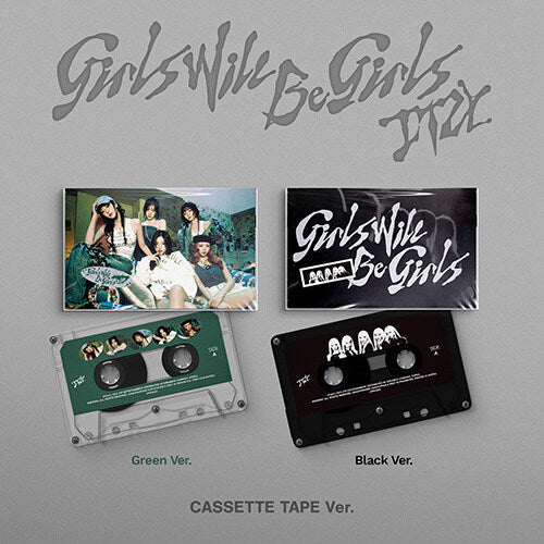ITZY - 10th Mini Album Girls Will Be Girls (Cassette Tape Ver.) (Random Ver.) ITZY  DKshop