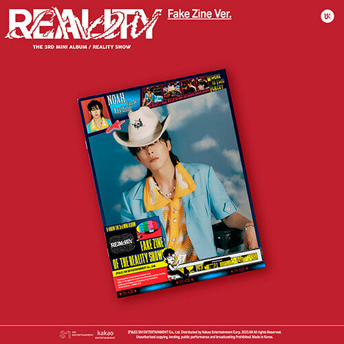 U-KNOW - THE 3RD MINI ALBUM REALITY SHOW (Fake Zine Ver.)