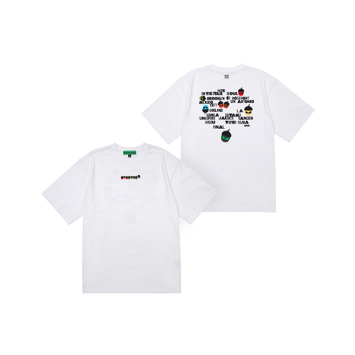[Deals] J-HOPE - [HOPE ON THE STAGE FINAL] Tour T-Shirt (White) BTS  DKshop