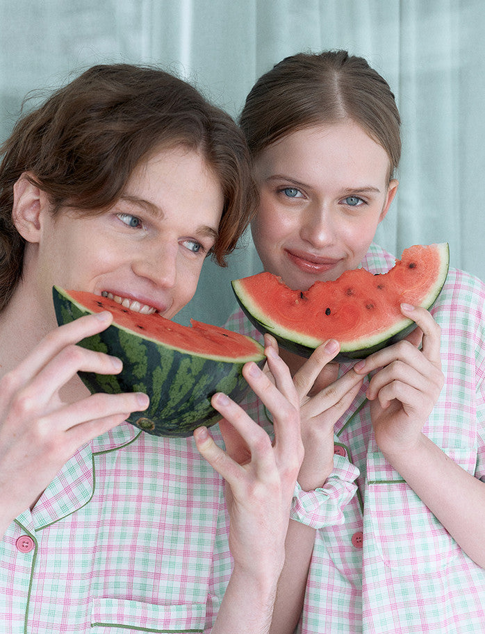 Judy N Watermelon Short Sleeve Pajama Set Judy N  DKshop