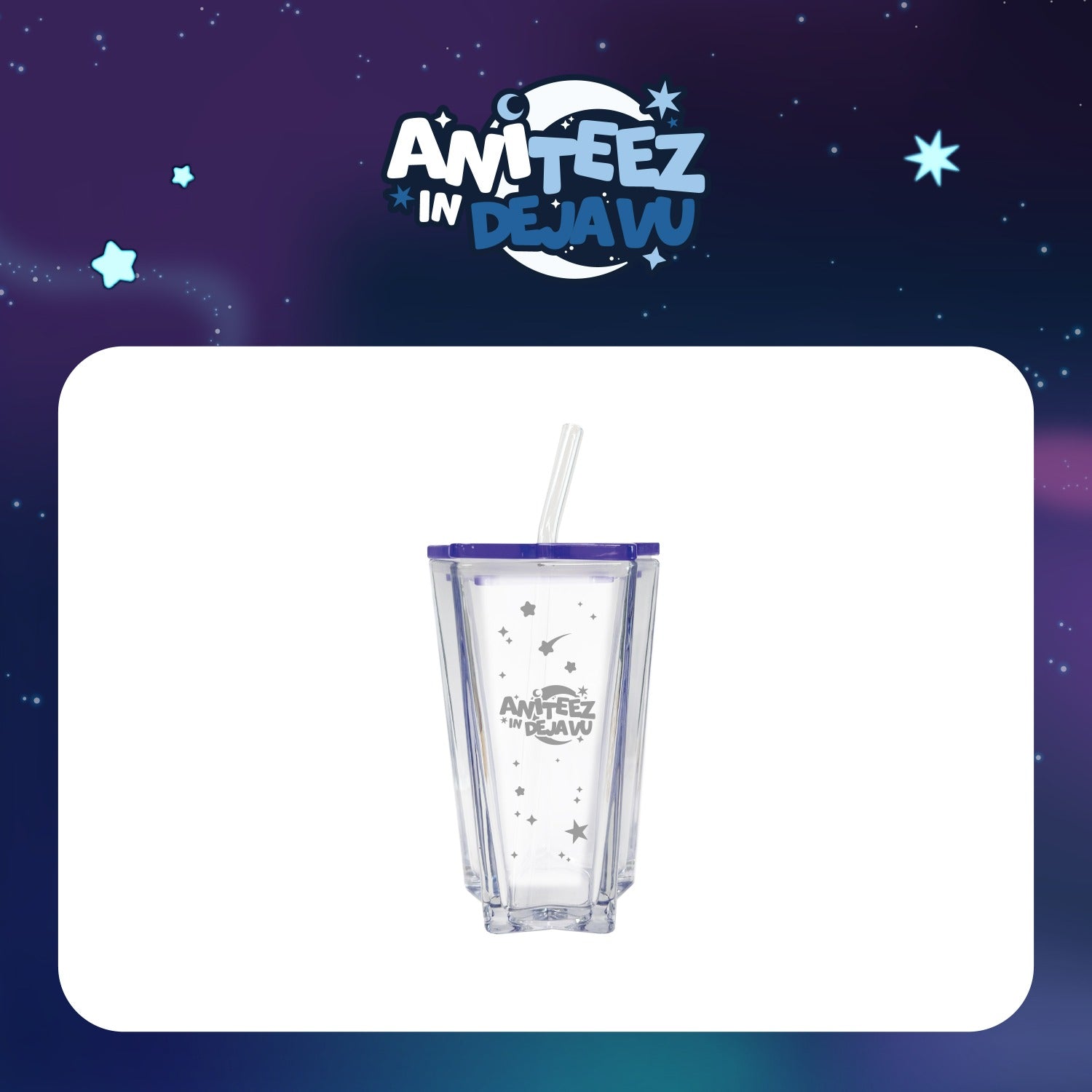 [PRE-ORDER] ATEEZ - [ANITEEZ IN DEJAVU] STARLIGHT GLASS TUMBLER ATEEZ  DKshop