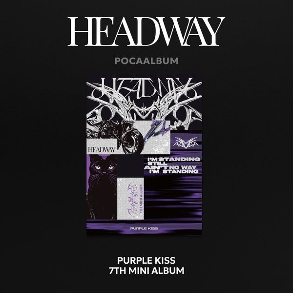 PURPLE KISS - 7th Mini Album HEADWAY (POCAALBUM)