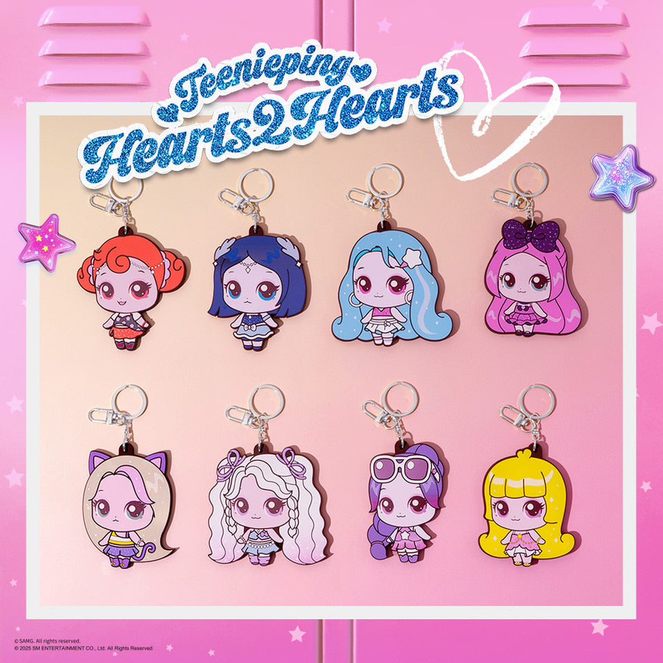 ROYCHE Hearts2Hearts X Teenieping Pocket Mirror ROYCHE  DKshop