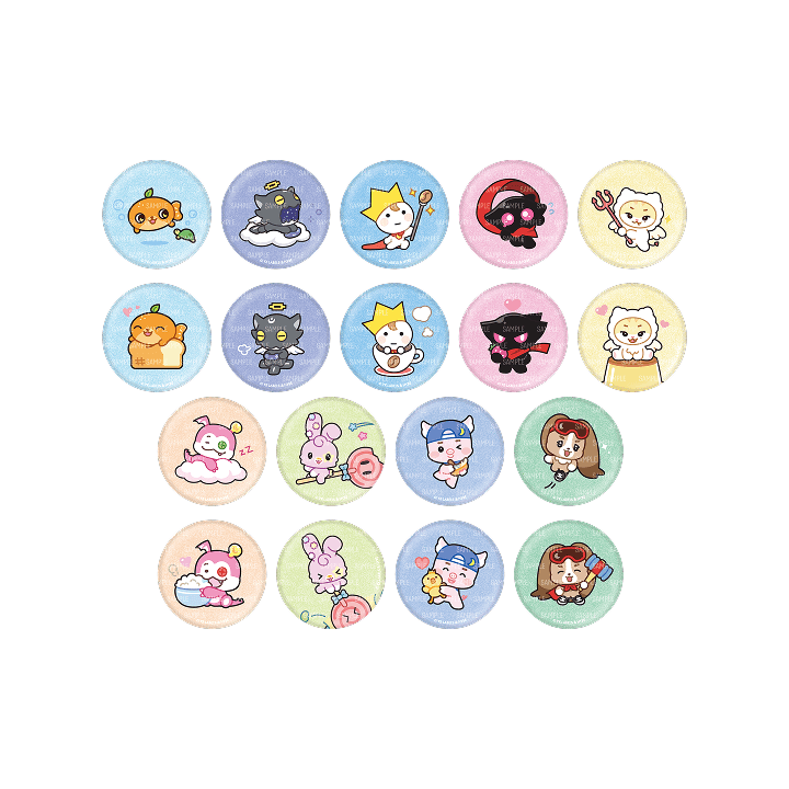[PRE-ORER] &TEAM - [TEAMILY] Can Badge (RANDOM) &TEAM  DKshop