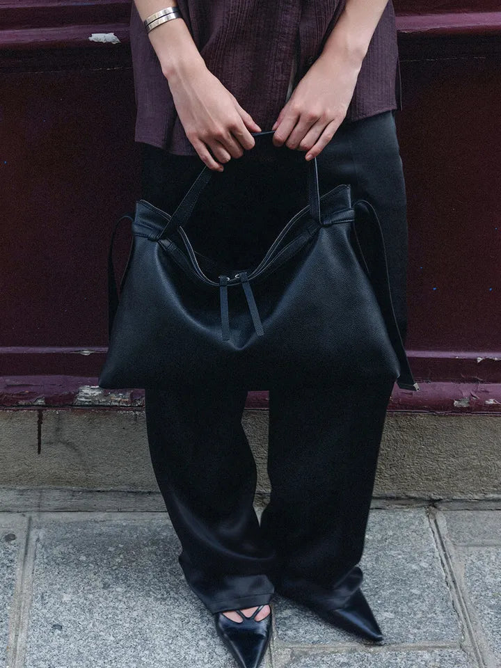 LOEUVRE Volant Hobo Medium Bag LOEUVRE  DKshop
