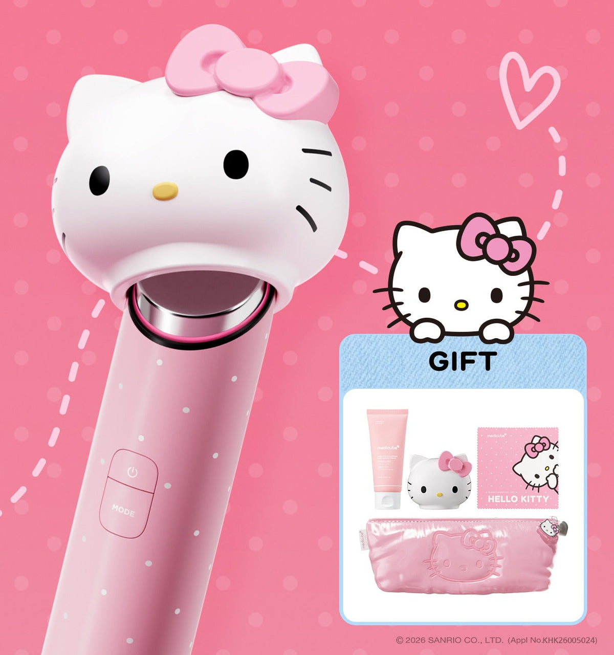 [MEDICUBE X Hello Kitty] BOOSTER GLOW BEAUTY DEVICE MEDICUBE  DKshop