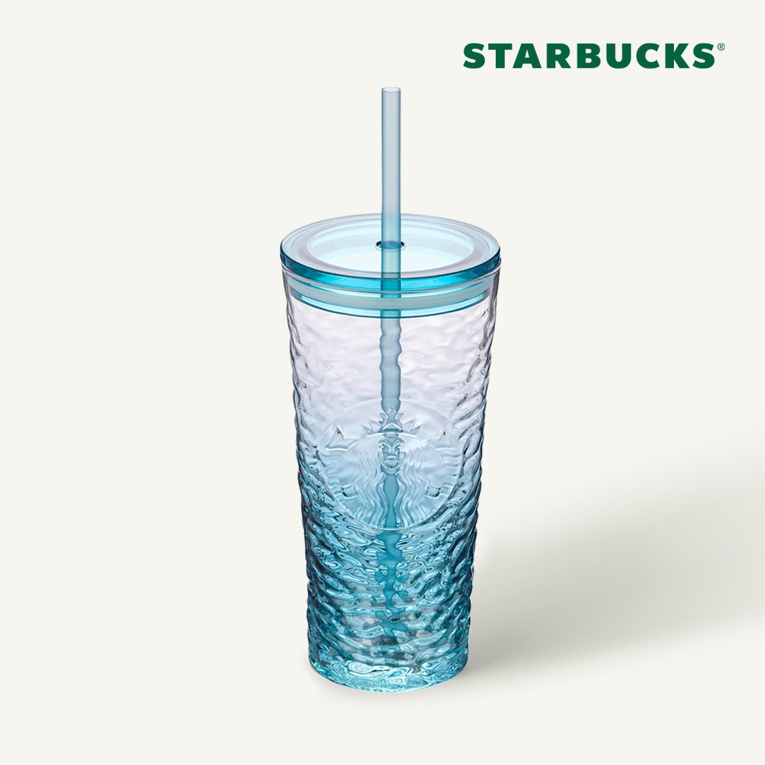 Starbukcs - 23 Summer Water Drop Glass Cold Cup 510ml | DKshop