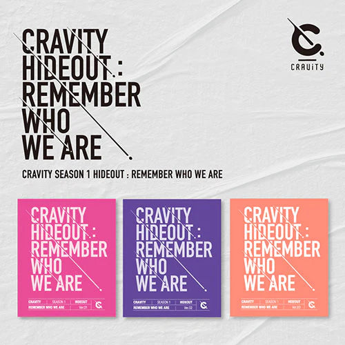 CRAVITY - CRAVITY SEASON1. HIDEOUT : REMEMBER WHO WE ARE (Random Ver.)