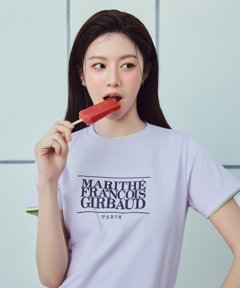 MARITHE FRANCOIS GIRBAUD W CLASSIC LOGO TEE