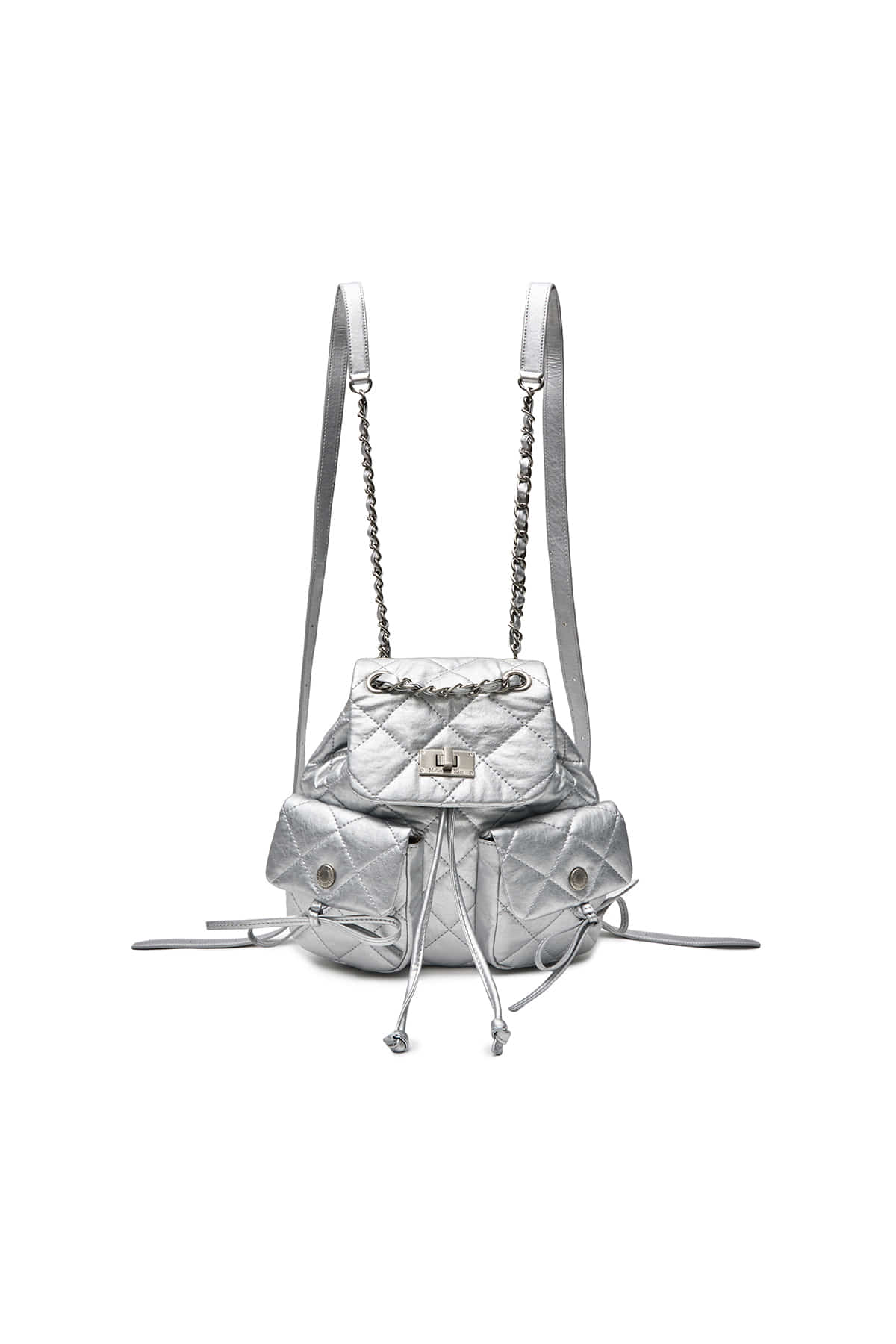 Matin Kim DOUBLE POCKET QUILTING MINI BACKPACK (aespa ningning WEAR)