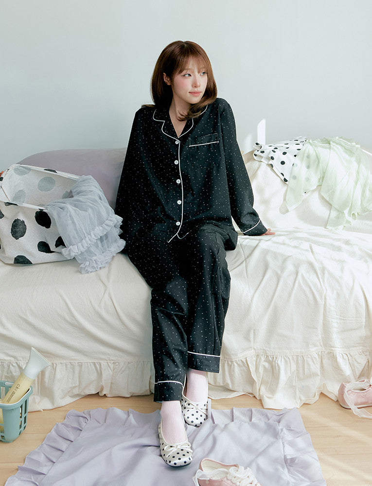 Judy N Night Twinkle Clean Fit Long Sleeve Pajama Set (CHOI YENA Wear) Judy N  DKshop