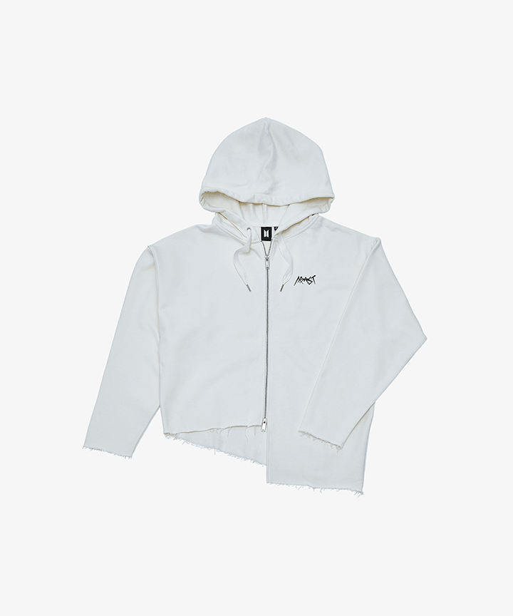 BTS - BY BTS JUNGKOOK ARMYST Zip-Up Hoody (WHITE) | DKshop