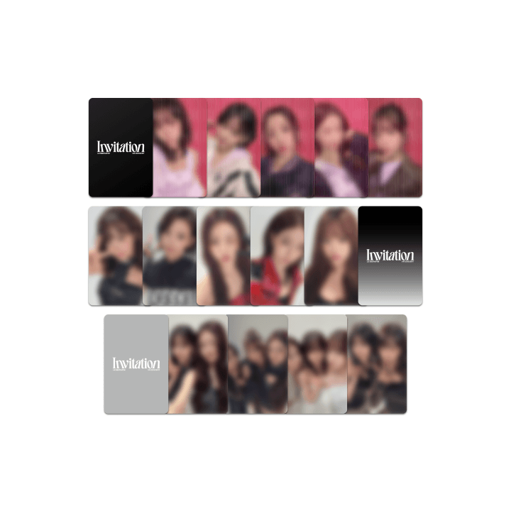 [PRE-ORDER] LE SSERAFIM - [Invitation] Lenticular Photocard Pack LE SSERAFIM  DKshop