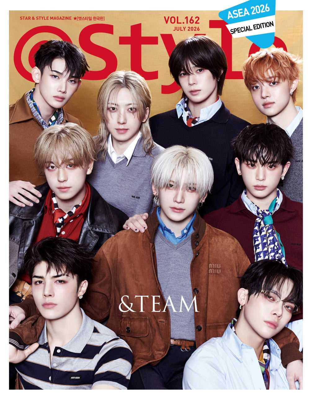 atstyle KOREA MAGAZINE : ASEA2026 SPECIAL EDITION 2026.07 (COVER : &TEAM) &TEAM  DKshop