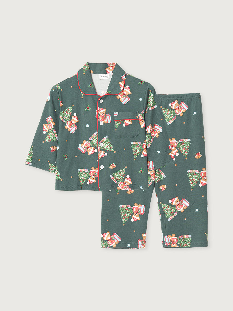 LUNALUZ BOY_Christmas Bear pajama LUNALUZ  DKshop