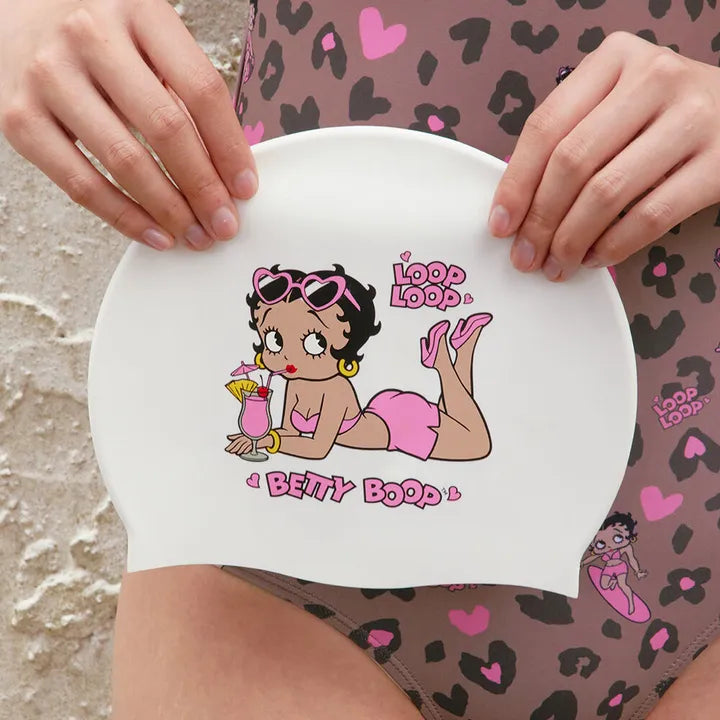 [LOOPLOOP X Betty Boop] Silicone Swim Cap LOOPLOOP  DKshop